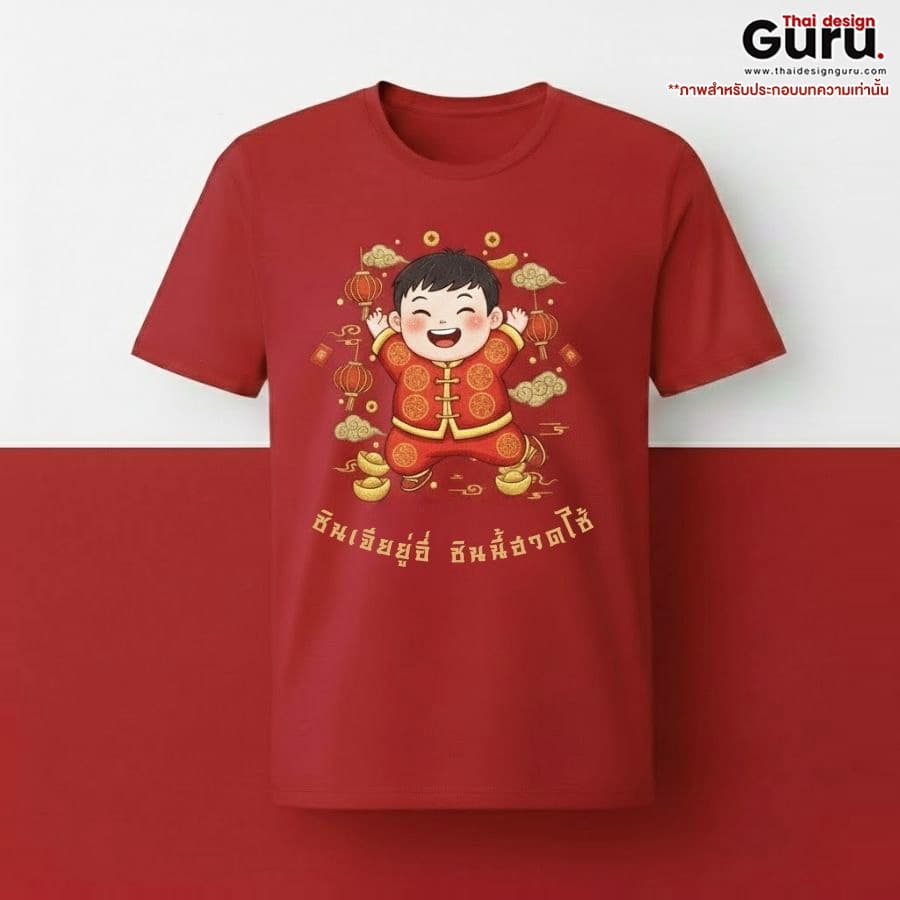 เสื้อยืดพิมพ์ลาย