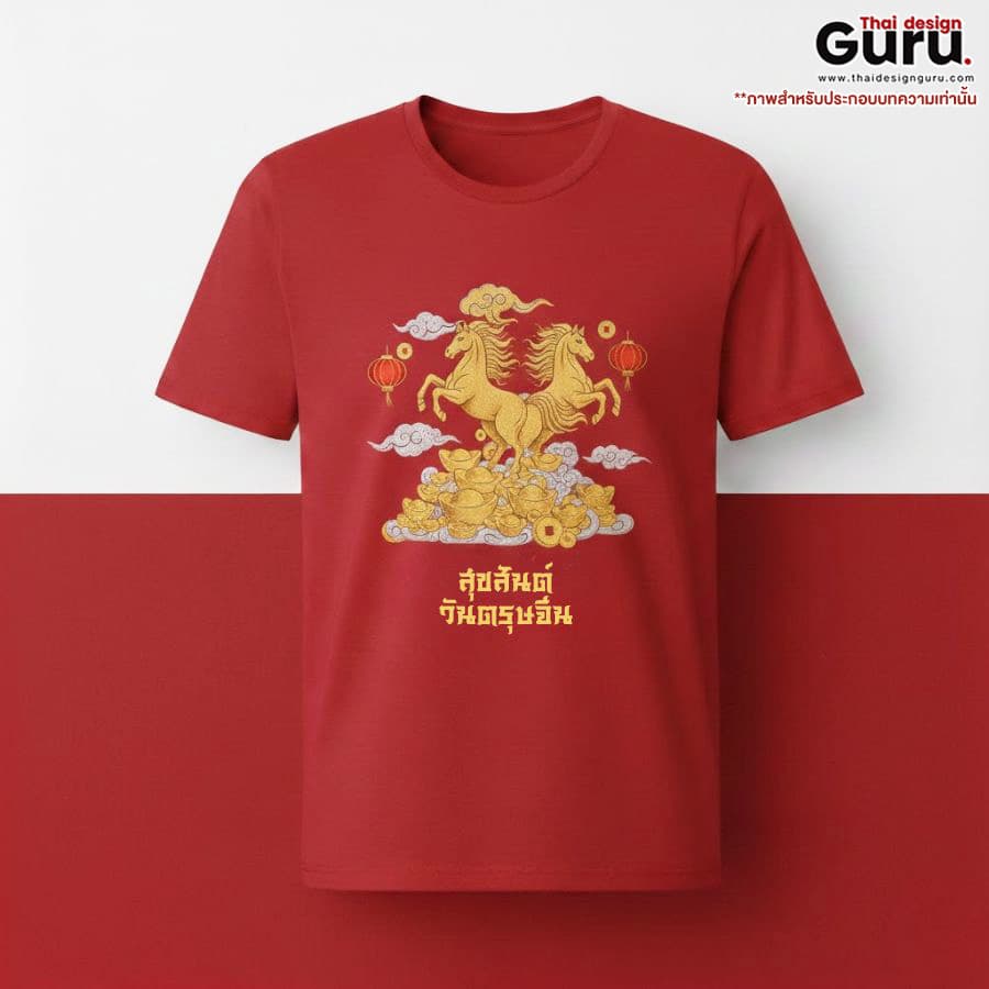 เสื้อยืดพิมพ์ลาย