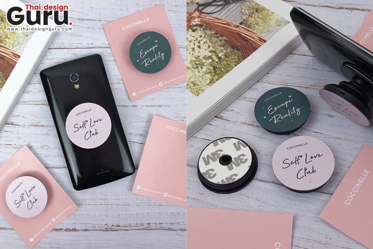 ผลิต Popsocket พร้อมสกรีน