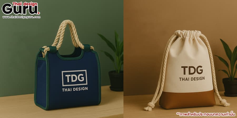 ของแจกโปรโมทแบรนด์ รับทำกระเป๋าผ้าพิมพ์แบรนด์