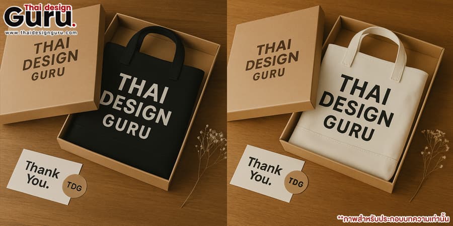 ของแจกโปรโมทแบรนด์ รับทำกระเป๋าผ้าพิมพ์แบรนด์