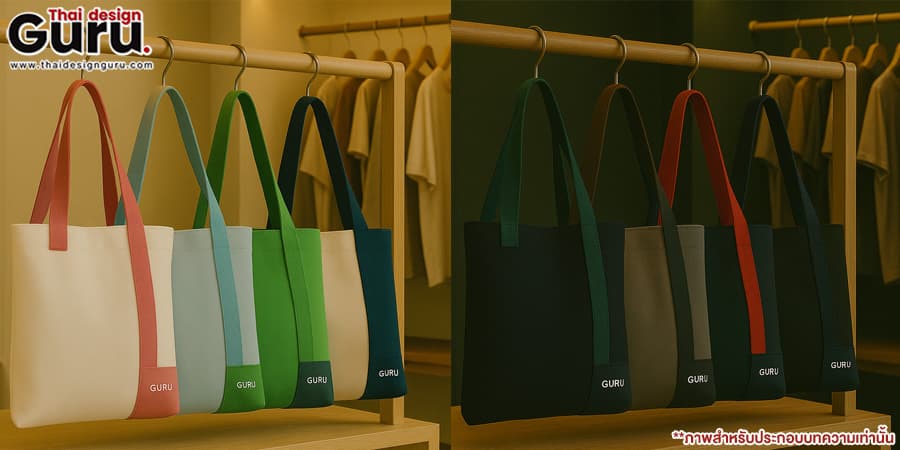 ของแจกโปรโมทแบรนด์ รับทำกระเป๋าผ้าพิมพ์แบรนด์