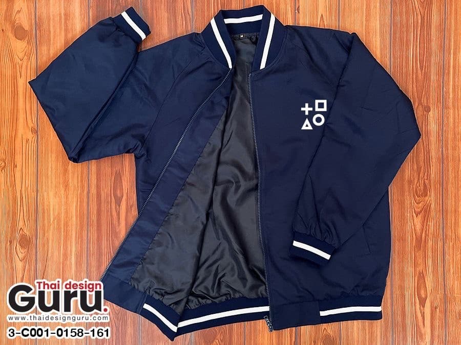 เสื้อแจ็คเก็ต พิมพ์แบรนด์ สั่งผลิตเสื้อแจ็คเก็ต