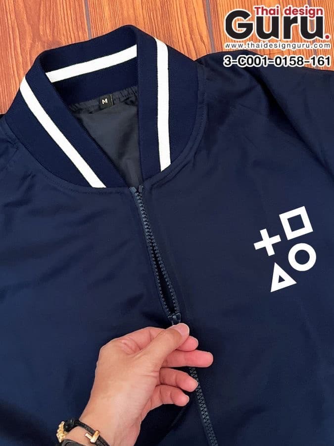เสื้อแจ็คเก็ต พิมพ์แบรนด์ สั่งผลิตเสื้อแจ็คเก็ต