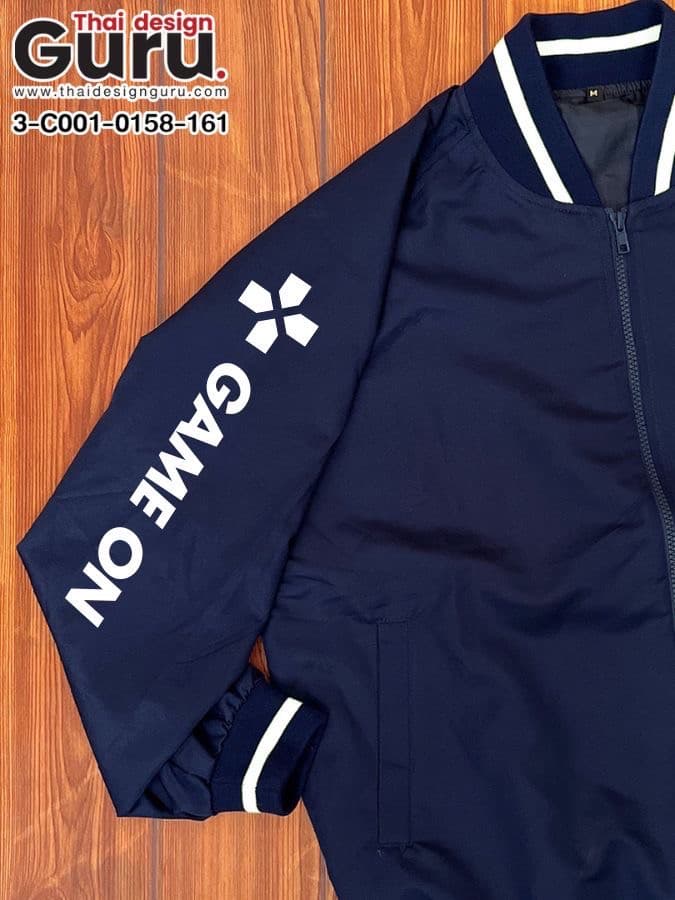เสื้อแจ็คเก็ต พิมพ์แบรนด์ สั่งผลิตเสื้อแจ็คเก็ต