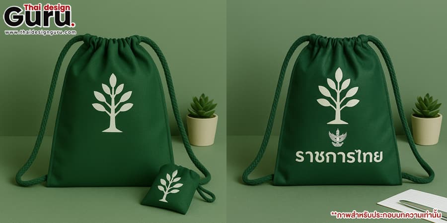 ถุงผ้าแจกประจำปี ถุงผ้าแจกราชการ