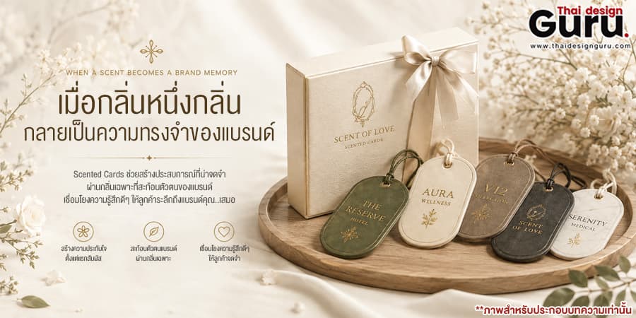 แผ่นหอม ของชำร่วย แผ่นหอม Luxury