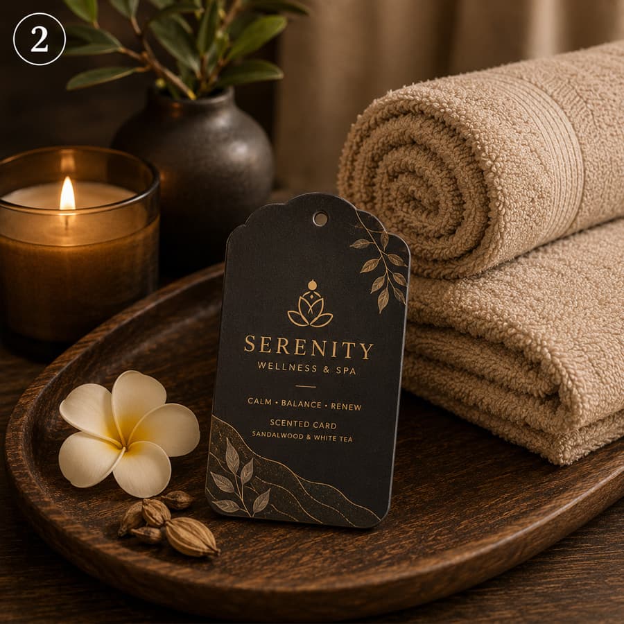 แผ่นหอม ของชำร่วย แผ่นหอม Luxury