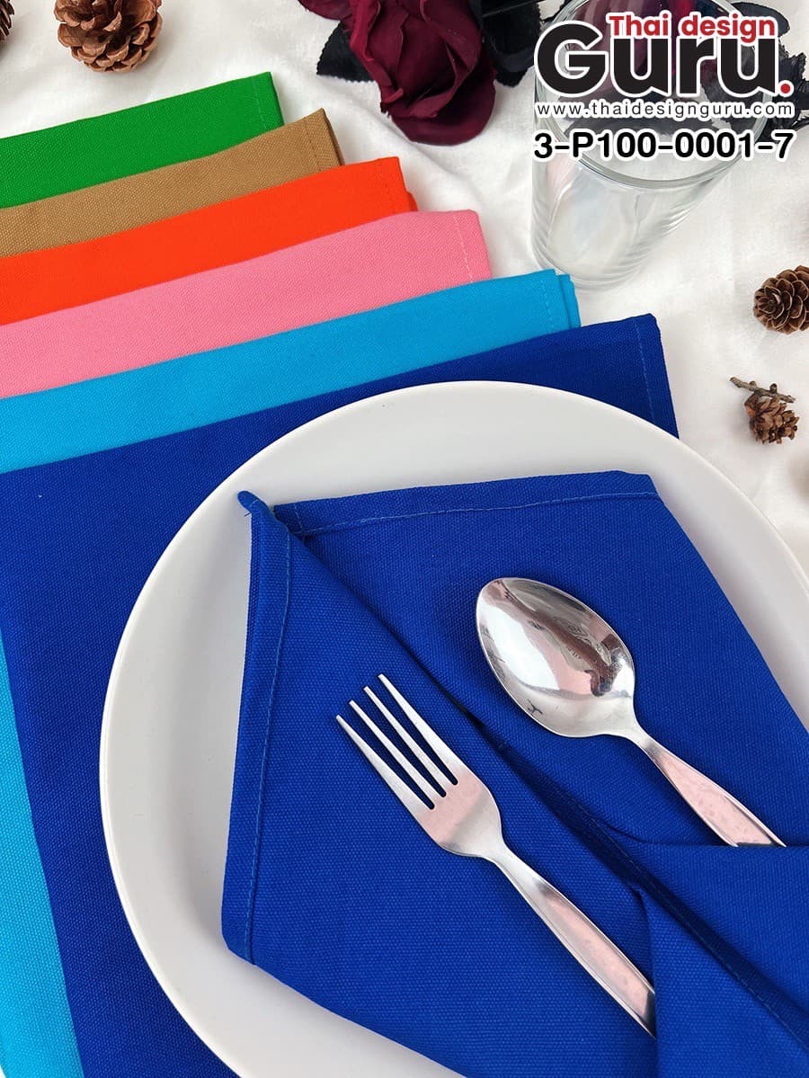 สั่งผลิตผ้าเช็ดปาก napkin ผ้าเช็ดปาก napkin