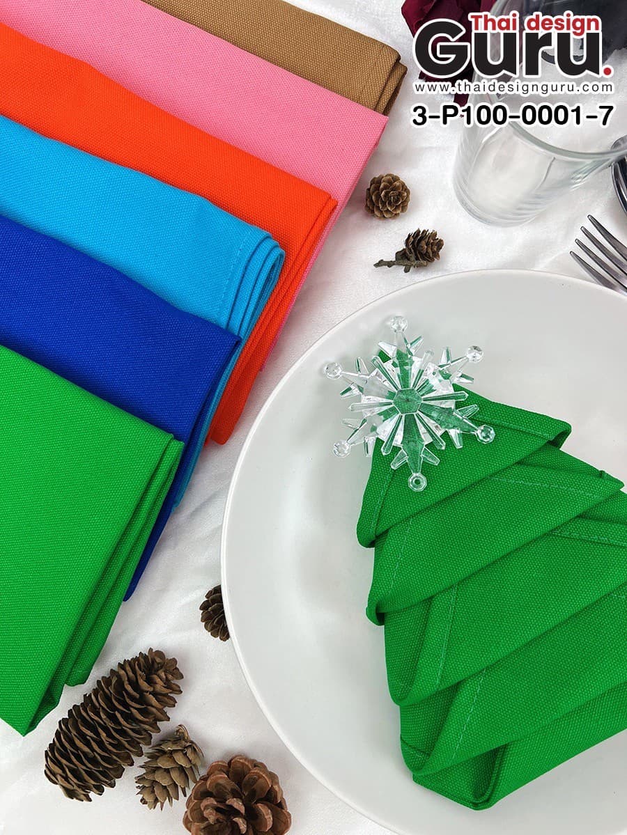 สั่งผลิตผ้าเช็ดปาก napkin ผ้าเช็ดปาก napkin