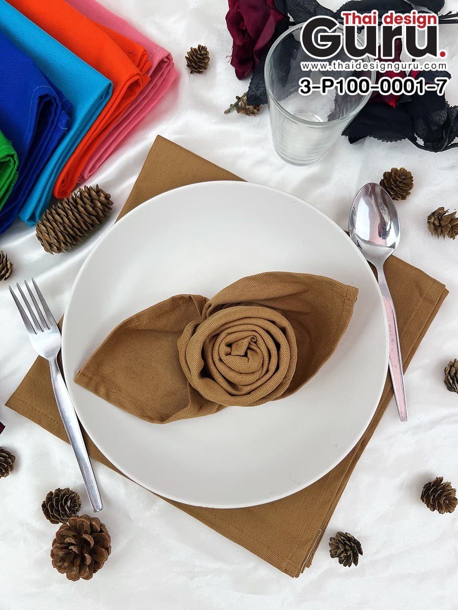สั่งผลิตผ้าเช็ดปาก napkin ผ้าเช็ดปาก napkin