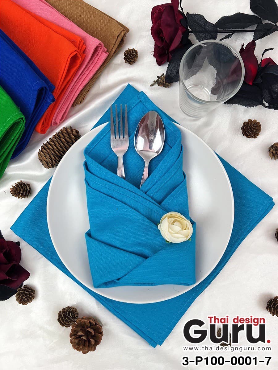 สั่งผลิตผ้าเช็ดปาก napkin ผ้าเช็ดปาก napkin