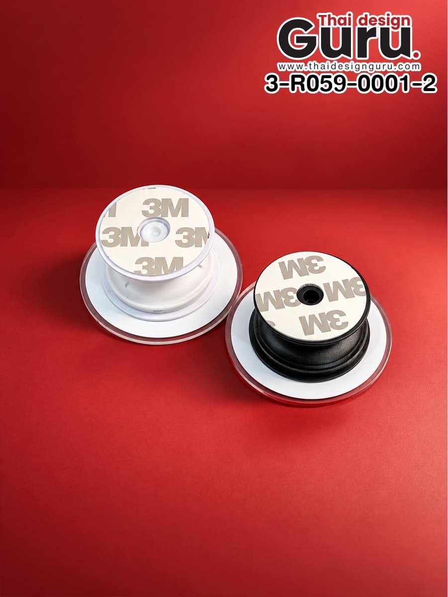 สั่งผลิต GRIPTOK อะคริลิคทรงกลมสีขาว-แดง GRIPTOK อะคริลิคทรงกลมสีขาว-แดง
