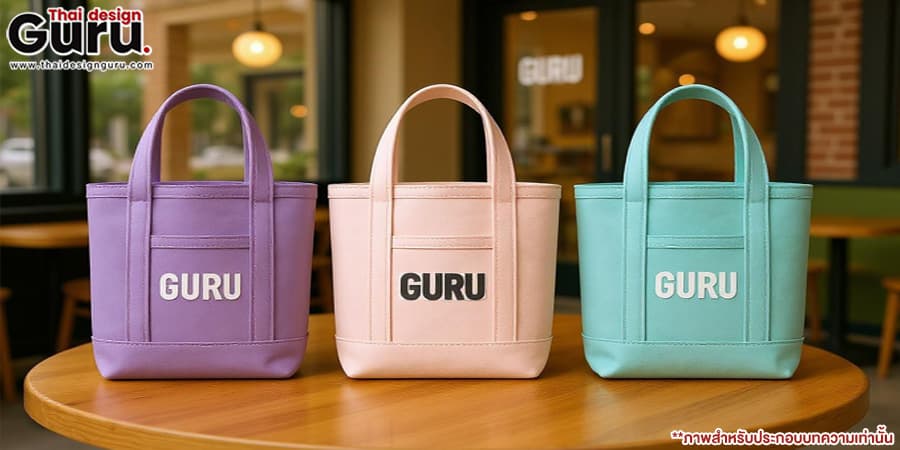 กระเป๋าผ้าของพรีเมียม แจกถุงผ้าอย่างมืออาชีพ