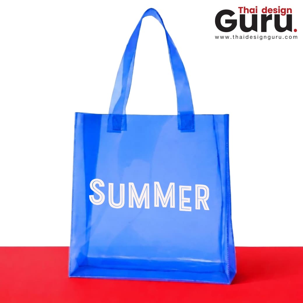 กระเป๋าหูหิ้วกันน้ำผ้า